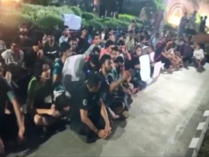 IIT Madras student suicide case: Students hold protest, seek 'action' against Phd Supervisor | IIT Madras student suicide case: Students hold protest, seek 'action' against Phd Supervisor