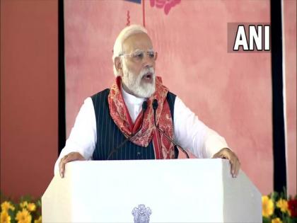 "Credit and power-hungry people have done much harm to country": PM Modi hits out at Cong in Assam | "Credit and power-hungry people have done much harm to country": PM Modi hits out at Cong in Assam