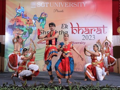 Students showcase cultural heritage at SGT University's 'Ek Bharat Shresth Bharat' | Students showcase cultural heritage at SGT University's 'Ek Bharat Shresth Bharat'