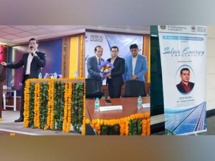 Abhinav Mahajan, Director of IB Solar, Inspires Young Minds at Solar Energy Conclave 2023 | Abhinav Mahajan, Director of IB Solar, Inspires Young Minds at Solar Energy Conclave 2023 Abhinav Mahajan, Director of IB Solar, Inspires Young Minds at Solar Energy Conclave 2023 | Abhinav Mahajan, Director of IB Solar, Inspires Young Minds at Solar Energy Conclave 2023