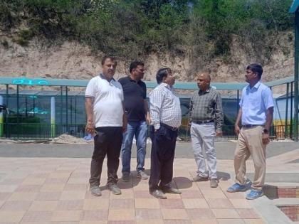 J-K: Principal Secretary, Forest Dheeraj Gupta inspects development works in Jambu Zoo | J-K: Principal Secretary, Forest Dheeraj Gupta inspects development works in Jambu Zoo