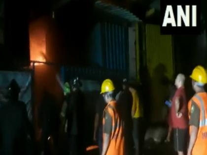 Maharashtra: Fire breaks out in industrial estate in Thane | Maharashtra: Fire breaks out in industrial estate in Thane