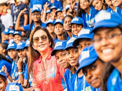 "There might be a Jhulan or Harman in the stands today": Nita Ambani | "There might be a Jhulan or Harman in the stands today": Nita Ambani