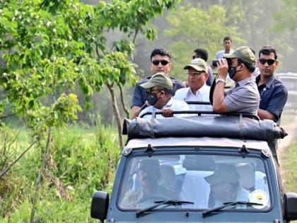 Assam CM visits Kaziranga National Park to assess various measures undertaken to eliminate poaching | Assam CM visits Kaziranga National Park to assess various measures undertaken to eliminate poaching