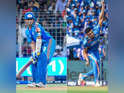 Sachin-Arjun Tendulkar become first father-son duo to play IPL | Sachin-Arjun Tendulkar become first father-son duo to play IPL