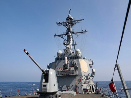 US warship sails through Taiwan Strait after China concludes its military drills | US warship sails through Taiwan Strait after China concludes its military drills