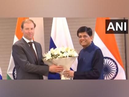 Union Minister Piyush Goyal meets Russian Deputy PM Denis Manturov | Union Minister Piyush Goyal meets Russian Deputy PM Denis Manturov