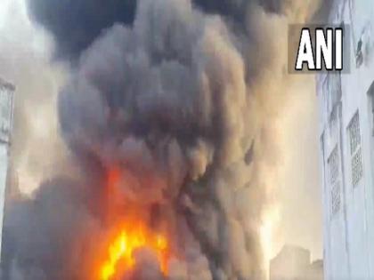 Bihar: Massive fire breaks out at Patna godown, dousing operation underway | Bihar: Massive fire breaks out at Patna godown, dousing operation underway