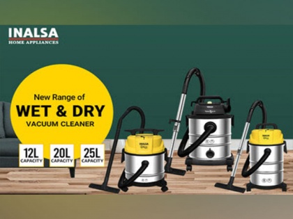 INALSA launches new range of Wet &amp; Dry vacuum cleaners | INALSA launches new range of Wet &amp; Dry vacuum cleaners