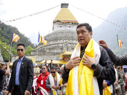 In message to China, top Himalayan Buddhist leaders hold meet in Arunachal's Tawang sector; CM Khandu attends | In message to China, top Himalayan Buddhist leaders hold meet in Arunachal's Tawang sector; CM Khandu attends