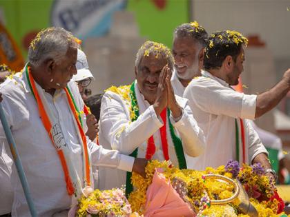 Karnataka elections: Congress MLA KJ George files nomination from Sarvagna Nagar | Karnataka elections: Congress MLA KJ George files nomination from Sarvagna Nagar