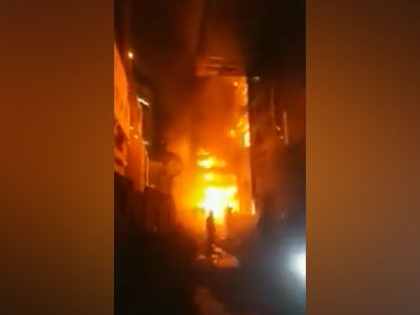 Maharashtra: Fire breaks out in buildings of business park in Thane's Kapurbawadi | Maharashtra: Fire breaks out in buildings of business park in Thane's Kapurbawadi