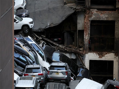 US: One dies in parking garage collapse in lower Manhattan | US: One dies in parking garage collapse in lower Manhattan