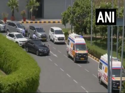 Nepal President Poudel arrives at Delhi Airport, will be admitted to AIIMS | Nepal President Poudel arrives at Delhi Airport, will be admitted to AIIMS