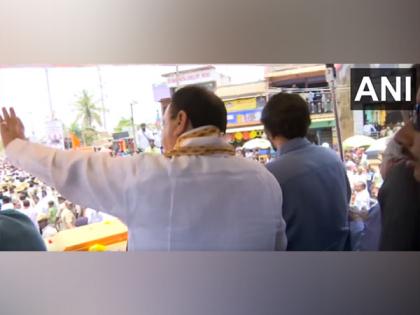 Karnataka polls: JP Nadda holds roadshow with CM Bommai, actor Kiccha Sudeep in Shiggaon | Karnataka polls: JP Nadda holds roadshow with CM Bommai, actor Kiccha Sudeep in Shiggaon