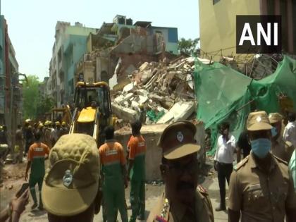 Tamil Nadu: Building under renovation collapses in Chennai, workers feared trapped | Tamil Nadu: Building under renovation collapses in Chennai, workers feared trapped