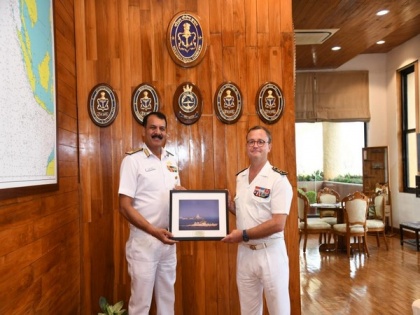 Joint Commander of French forces deployed in Indian Ocean visits Western Naval Command HQ in Mumbai | Joint Commander of French forces deployed in Indian Ocean visits Western Naval Command HQ in Mumbai