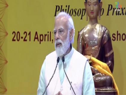 India is progressing by following Buddha's teachings, says PM Modi | India is progressing by following Buddha's teachings, says PM Modi