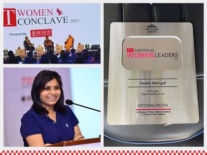 Ziqitza Healthcare co-founder Sweta Mangal wins ET Inspiring Women Leaders 2023 for healthcare leadership | Ziqitza Healthcare co-founder Sweta Mangal wins ET Inspiring Women Leaders 2023 for healthcare leadership