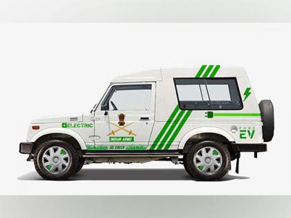 Retrofitted older military gypsies made into EVs, showcased in Army Commanders Conference | Retrofitted older military gypsies made into EVs, showcased in Army Commanders Conference