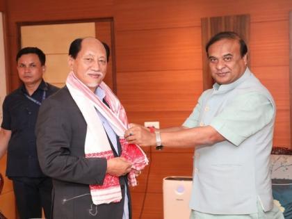 CMs of Assam, Nagaland hold talks on settlement of border dispute | CMs of Assam, Nagaland hold talks on settlement of border dispute