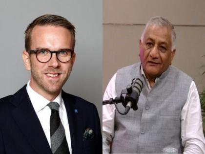 Swedish Minister meets MoS Gen VK Singh, discusses exchange of technologies in aviation sector | Swedish Minister meets MoS Gen VK Singh, discusses exchange of technologies in aviation sector