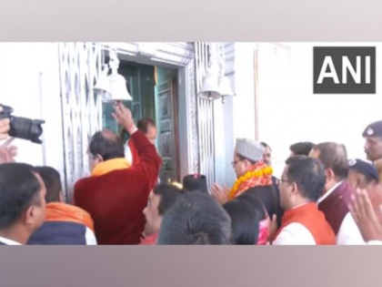 Uttarakhand CM Dhami offers prayers at Gangotri temple | Uttarakhand CM Dhami offers prayers at Gangotri temple