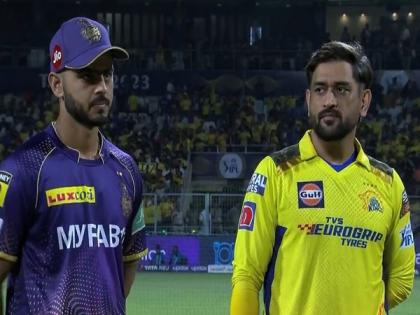 IPL 2023: Kolkata Knight Riders win toss, opt to bowl against Chennai Super Kings | IPL 2023: Kolkata Knight Riders win toss, opt to bowl against Chennai Super Kings