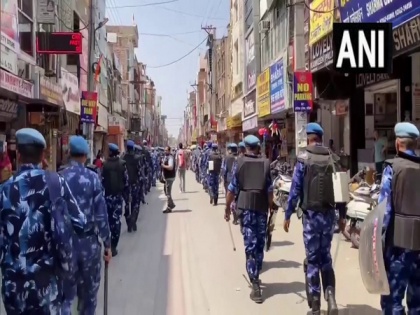 Bathinda Police take out flag march after Amritpal Singh's arrest | Bathinda Police take out flag march after Amritpal Singh's arrest