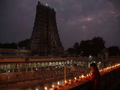 TN: 'Chithirai' festival flag hoisting held at Madurai Meenakshi Amman temple | TN: 'Chithirai' festival flag hoisting held at Madurai Meenakshi Amman temple