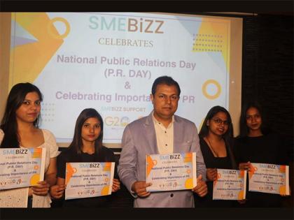 SMEBIZZ celebrated National Public Relations(P.R) Day and celebrating importance of PR | SMEBIZZ celebrated National Public Relations(P.R) Day and celebrating importance of PR