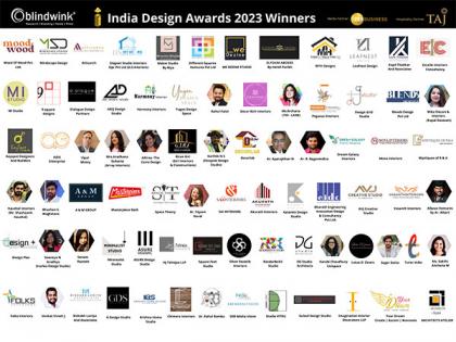 Blindwink unveils the Awardees of the 5th Edition Of India Design Awards 2023 | Blindwink unveils the Awardees of the 5th Edition Of India Design Awards 2023