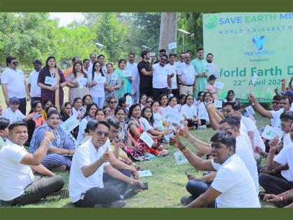 Save Earth Activist Sandeep Choudhary started tree plantation drive on World Earth Day, inspires everyone to pledge for a greener earth | Save Earth Activist Sandeep Choudhary started tree plantation drive on World Earth Day, inspires everyone to pledge for a greener earth