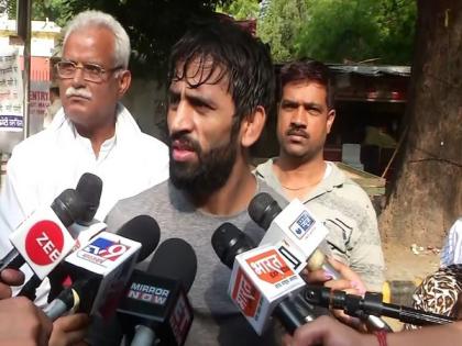 "If we are at fault.... will face punishment," says Bajrang Punia | "If we are at fault.... will face punishment," says Bajrang Punia