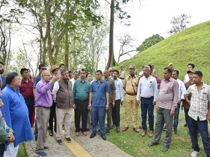 Assam Governor visits Charaideo Maidam, holds meetings with district administration | Assam Governor visits Charaideo Maidam, holds meetings with district administration