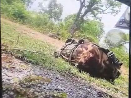 'Gunshots, screams'; Viral video shows Naxal taking position after Dantewada attack in Chhattisgarh | 'Gunshots, screams'; Viral video shows Naxal taking position after Dantewada attack in Chhattisgarh