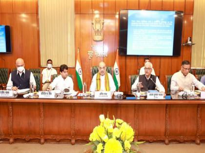 Amit Shah chairs high-level meeting to review passenger traffic at airports in India | Amit Shah chairs high-level meeting to review passenger traffic at airports in India