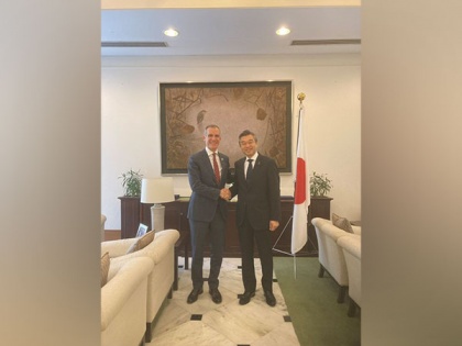 Japan envoy meets US ambassador Eric Garcetti, discusses future cooperation with India | Japan envoy meets US ambassador Eric Garcetti, discusses future cooperation with India