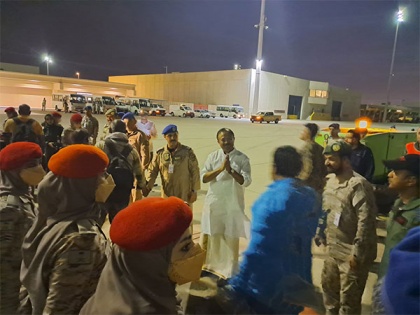 'Operation Kaveri': 8th batch of Indian evacuees received in Jeddah | 'Operation Kaveri': 8th batch of Indian evacuees received in Jeddah