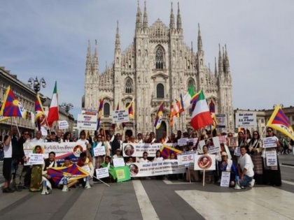Tibet Support Rally organised in Milan | Tibet Support Rally organised in Milan