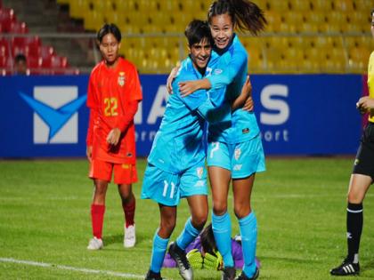 India U17 Women beat Myanmar to qualify for AFC U17 Asian Cup Qualifiers Round 2 | India U17 Women beat Myanmar to qualify for AFC U17 Asian Cup Qualifiers Round 2