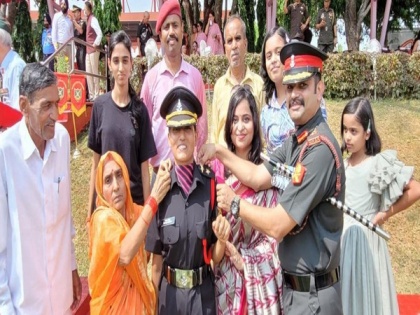 Galwan Valley hero's widow becomes Army officer, posted in eastern Ladakh | Galwan Valley hero's widow becomes Army officer, posted in eastern Ladakh