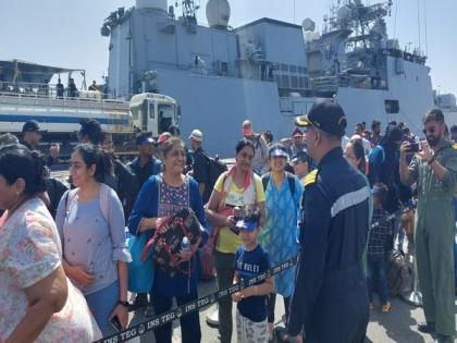 Operation Kaveri: INS Teg evacuates 14th batch of 288 Indians from Port Sudan | Operation Kaveri: INS Teg evacuates 14th batch of 288 Indians from Port Sudan