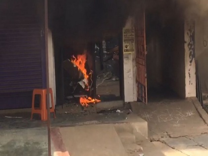 ATM catches fire in Andhra's Nellore; no casualties | ATM catches fire in Andhra's Nellore; no casualties