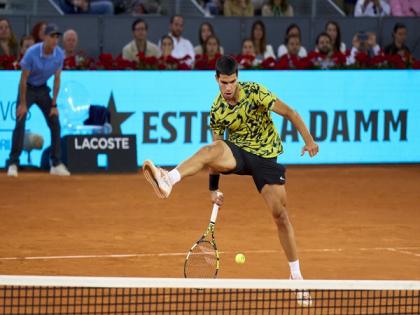 Madrid Open: Carlos Alcaraz downs Grigor Dimitrov, sets Alexander Zverev clash in R16 | Madrid Open: Carlos Alcaraz downs Grigor Dimitrov, sets Alexander Zverev clash in R16 Madrid Open: Carlos Alcaraz downs Grigor Dimitrov, sets Alexander Zverev clash in R16 | Madrid Open: Carlos Alcaraz downs Grigor Dimitrov, sets Alexander Zverev clash in R16