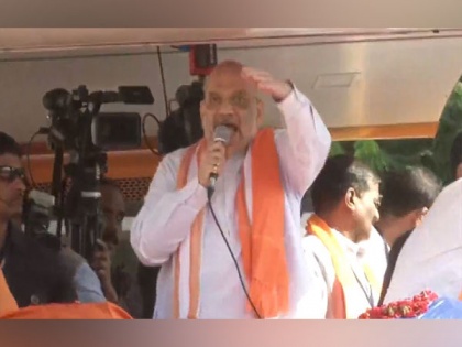 Karnataka: Amit Shah holds roadshow in Haveri, urges people to vote for double-engine government | Karnataka: Amit Shah holds roadshow in Haveri, urges people to vote for double-engine government