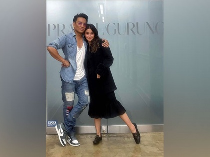 Alia Bhatt poses with Indian fashion designer Prabal Gurung ahead of MET Gala 2023 | Alia Bhatt poses with Indian fashion designer Prabal Gurung ahead of MET Gala 2023