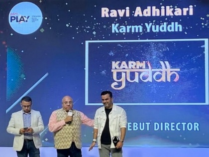 E4MPlay Streaming Media Awards 2023: Ravi Adhikari receives Best Debut Director Award | E4MPlay Streaming Media Awards 2023: Ravi Adhikari receives Best Debut Director Award