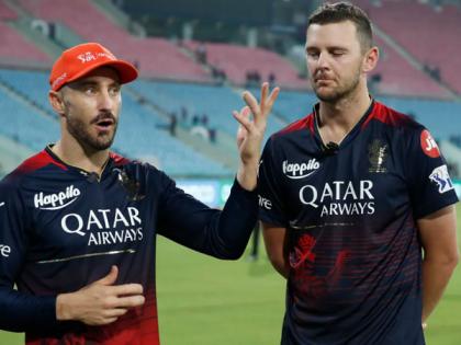 We are very happy to have you back: Faf du Plessis after Josh Hazlewood makes comeback for RCB in IPL | We are very happy to have you back: Faf du Plessis after Josh Hazlewood makes comeback for RCB in IPL