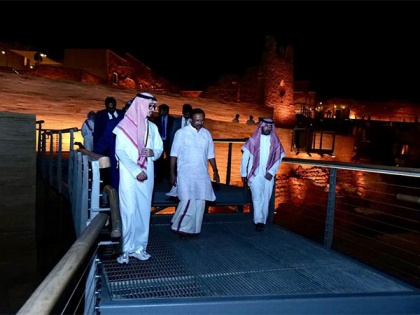 MoS Muraleedharan visits UNESCO World Heritage Site At-Turaif in Riyadh | MoS Muraleedharan visits UNESCO World Heritage Site At-Turaif in Riyadh